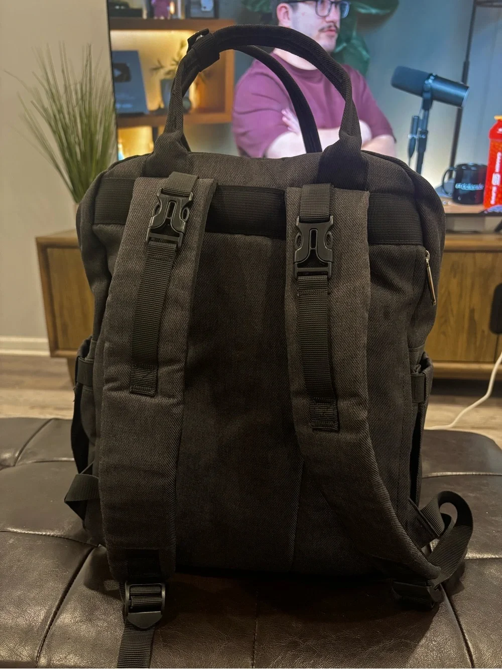 Dikaslon Portable Diaper Bag Backpack with Changing Pad Large Capacity